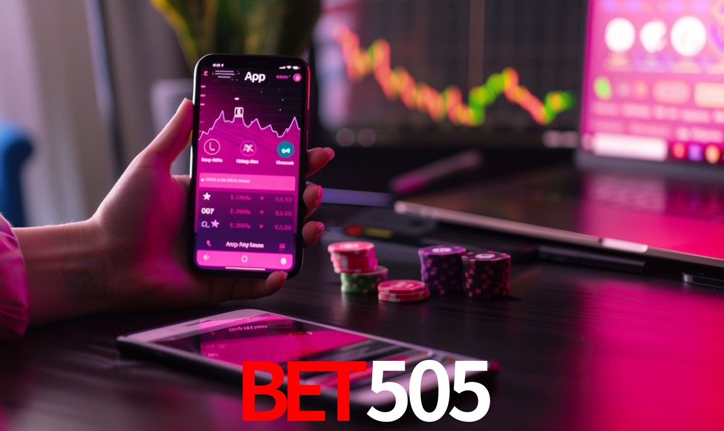 Recursos Exclusivos do App BET505 - Modo Offline, Login Biométrico